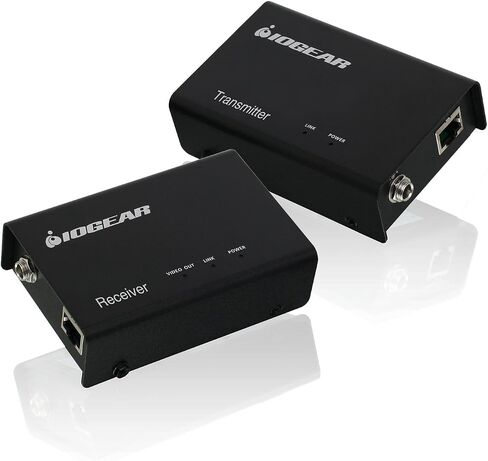 IOGEAR HDBaseT HDMI Extender Over Cat5e/6 - 4K (UHD) - Up To 230ft (1080P) 130ft (4K) - HDCP Compliant - True HD and DTS-HD Master Audio - GVE330 in Kuwait