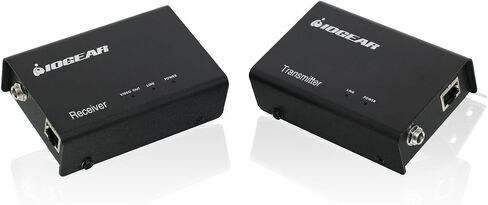 IOGEAR HDBaseT HDMI Extender Over Cat5e/6 - 4K (UHD) - Up To 230ft (1080P) 130ft (4K) - HDCP Compliant - True HD and DTS-HD Master Audio - GVE330 in Kuwait