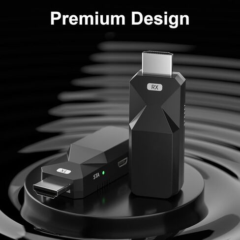 موسع HDMI PWAYTEK 1080P، استخدم كابل إيثرنت Cat5e/6 لتمديد إشارات الصوت والفيديو حتى 165 قدم مع نقل بدون فقدان in Kuwait