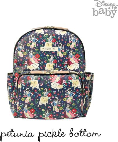 حقيبة ظهر بيتونيا بيكل بوتوم ديستريكت | حقيبة الطفل | حقيبة حفاضات الطفل للآباء | حقيبة ظهر للحفاضات للأطفال | حقيبة ظهر أنيقة وواسعة للأمهات والآباء العصريين | أميرات ديزني الشجاعة واللطف in Kuwait