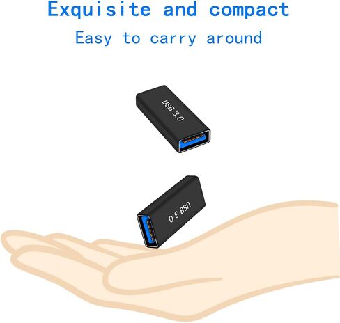 USB 3.0 Type A Female to Female Extension Adapter, USB to USB Adapter,4 Pack in Saudi Arabia