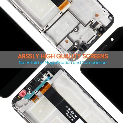 Screen Replacement for Huawei Y5p LCD Display DRA-LX9 Digitizer Touch Screen Full Assembly with Repair Tools & Screen Protector(5.45", Black with Frame) in Saudi Arabia