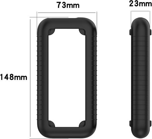 Protective Silicone Case Compatible with Apple Vision Pro Battery - Soft, Scratch-Proof, Protective Border, Shock-Absorbing Case Cover - Durable Ap ple Vision Pro Battery Accessories Guard - Black in Saudi Arabia