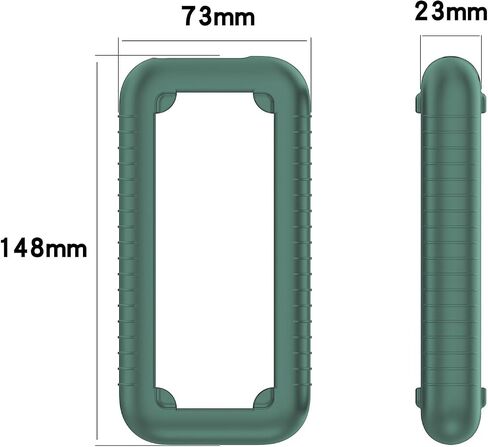 Protective Silicone Case Compatible with Apple Vision Pro Battery - Soft, Scratch-Proof, Protective Border, Shock-Absorbing Case Cover - Durable Ap ple Vision Pro Battery Accessories Guard - Black in Saudi Arabia