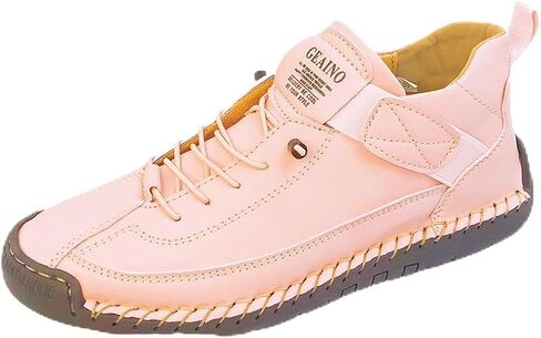 Women's Solid Color Casual Boots, Western Ankle Boots Lace Up Non-slip Platform Comfy Shoes, Versatile Wear-resistant Shoes in Saudi Arabia