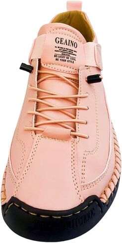 Women's Solid Color Casual Boots, Western Ankle Boots Lace Up Non-slip Platform Comfy Shoes, Versatile Wear-resistant Shoes in Saudi Arabia