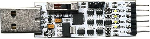 USB to TTL Serial Modules Multi Level Serial Converter Supports 5V/3.3V/2.5V/1.8V Quad Level Switching Optional Serial Master Chip FT232 CH340 CP2102 High Speed Stable USB to uart Module(TC,FT232RL) in Saudi Arabia