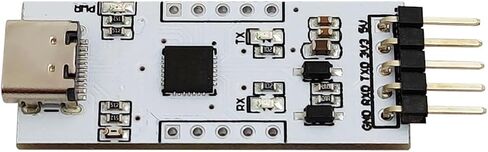 CP2102 USB C to TTL Serial Adapter Conversion Module USB to uart Serial Communication Module Brush Board 3.3/5V Level Output migrated Template (Type-C). in Kuwait