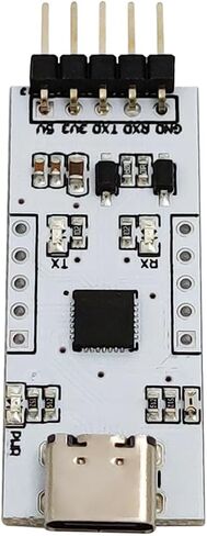 CP2102 USB C to TTL Serial Adapter Conversion Module USB to uart Serial Communication Module Brush Board 3.3/5V Level Output migrated Template (Type-C). in Kuwait