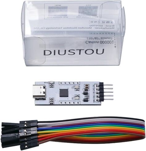 CP2102 USB C to TTL Serial Adapter Conversion Module USB to uart Serial Communication Module Brush Board 3.3/5V Level Output migrated Template (Type-C). in Kuwait