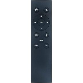Replacement Remote Control Applicable for TCL Alto 6 2.0 Channel Home Theater Sound Bar TS6100-NA TS6100 TS6110 TS6110-NA TS3100 TS3100-NA