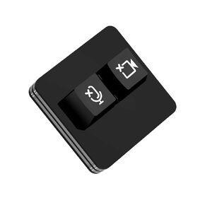 USB Meeting Mute Switch Compatible with Google Meet Mute Button/Mechanical Keyboard Mute Controller (Windows-System)