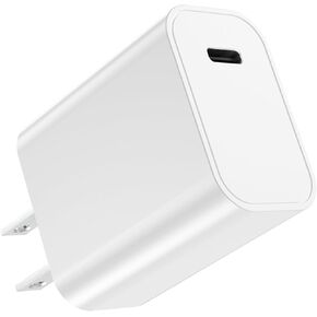 USB Wall Charger Block for iPhone - 20W PD Power Wall Charger Adapter, iPhone Fast Charger Compatible with iPhone 15/14/13/12 Series, Airpods and iPad (Cable Not Included)