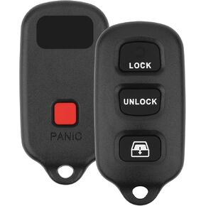 Key Fob Replacement for 2003-2009 Toyota 4Runner/ 2001-2007 Sequoia Car Keyless Entry Remote Control,HYQ12BBX HYQ12BAN,4 Buttons