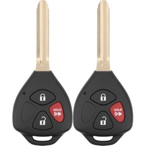 Key Fob Replacement for 2006-2011 Toyota RAV4/ 2008-2013 XB Car Keyless Entry Remote Control,HYQ12BBY,3 Buttons,2Pcs