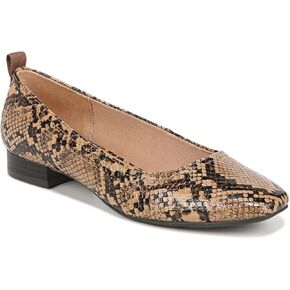LifeStride Womens Cameo Flats-shoes, Mocha, 10 Wide US