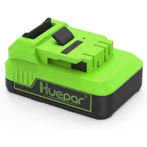 Huepar 12.6V / 2600mAh Li-ion Battery and Provides 10 Hours Running time for P02CG,P03CG,P04CG