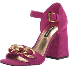 Nine West Womens Jerri Chain Link Dress Sandal
