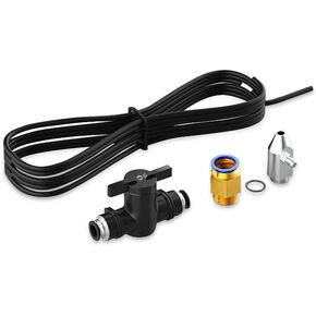 طقم مساعدة هواء أطول لـ RAY5 10W/20W، تدفق هواء كبير، تدفق هواء قابل للتعديل من 10-30 لتر/دقيقة، للقطع باستخدام الحاسب الآلي والنقش بالليزر، إزالة الدخان والغبار لحماية عدسة الليزر منخفضة الضوضاء
