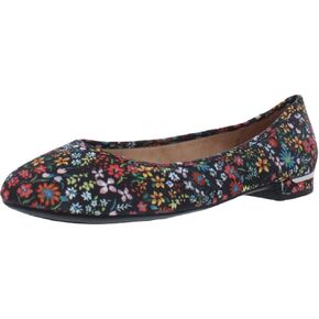 LifeStride Vivienne Women's Lightweight Slip On Ballet Flats Black Size 6