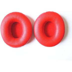 Solo1.0 Replacement Ear Cushion Solo HD Ear Pads for Beats by Dr. Dre Solo 1.0, Solo HD Wired Headphones(Red)