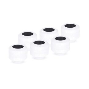 Alphacool 17483 Eiszapfen PRO 13mm HardTube fitting G1/4 - white sixpack
