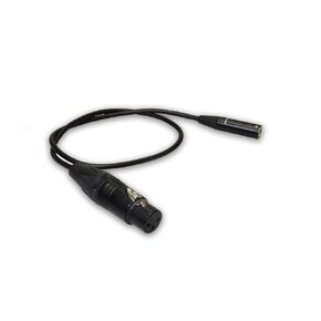 PL-C15 Mini XLR Adapter Cable for Blackmagic Pocket Cinema Camera BMPCC 4K BMPCC 6K BMPCC 6K PRO Cameras, Video Assist Monitor, Canon C70, ARRI ALEXA35 AEM-1 Audio Extension Module