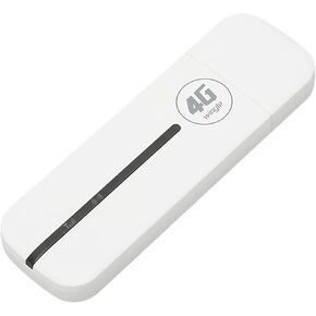 4G LTE USB Modem Portable 4G Router with SIM Card Slot, High Speed Portable Travel Hotspot Mini Router Unlocked 4G Dongle, Up to 10 Users