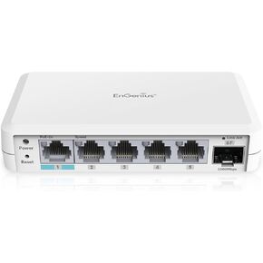EnGenius Cloud Managed EXT1106 5-Port Gigabit Switch Extender and 1 SFP slot