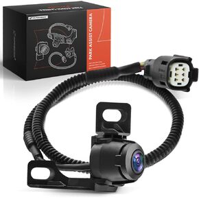 كاميرا A-Premium Park Assist للرؤية الخلفية وكاميرا خلفية احتياطية متوافقة مع موديلات مختارة من Ford - 2008-2012 F-250 Super Duty، 2008-2012 F-350 Super Duty، 2008-2012 F-450 Super Duty