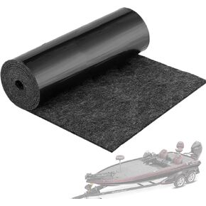 Boat Trailer Bunk Carpet 12inch x 20ft, 2.5mm Thick Polyester Marine Trailer Bunk Carpet, Bunk Padding Carpet for Boat Trailers Jet Ski Ramp Garage Dock, Bunk Board Boat Trailer Carpet for Runners