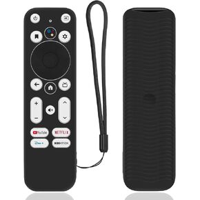 2 Pack Luminous Remote Cover Compatible with Onn Android TV 4K UHD Stick TV Box 100024646 100026240 Remote Controller, Lightweight Anti-Slip Skin-Friendly Silicone Skin Sleeve