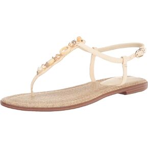 Sam Edelman Women's Gigi Flat Sandal, Modern Ivory, 7.5