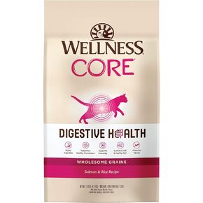 Wellness CORE+ Hairball Grain-Free High Protein Adult Dry Cat Food, Chicken and Chicken Meal Recipe, 4.75 Pound Bag