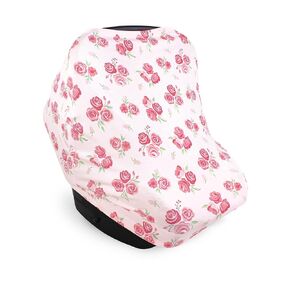Hudson Baby Unisex Baby Multi-use Car Seat Canopy, Zoo Animals, One Size