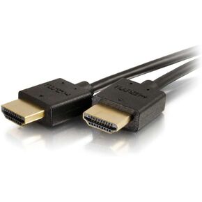 C2G HDMI Cable, 4K, High Speed HDMI Cable, 60Hz, 2 Feet (0.60 Meters), Black, Cables to Go 41362