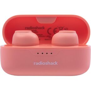 RadioShack High Performance Wireless Headphones, Active Noise Cancelling Earbuds, IPX5 Water Resistant Bluetooth Headphones with 400MAH Battery, Black