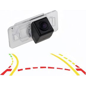 for BMW M3 E46 CSL E92 E93 Car Rear View Dynamic Trajectory Camera Back Up Reverse Parking Camera/Plug Directly, CY-G-0005