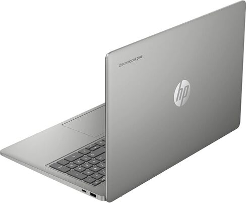HP Chromebook Plus Laptop 15.6 Inch Intel Core i3-N305 8GB LPDDR5 RAM 128GB UFS UHD Graphics ChromeOS Wifi Bluetooth USB-C 1080p Webcam MicroSD Reader, Mineral Silver 15a-nb0033dx Computer (Renewed) in Saudi Arabia
