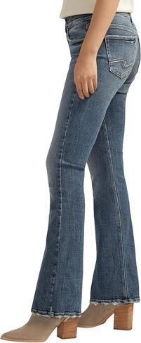 Silver Jeans Co. Women's Suki Mid Rise Curvy Fit Bootcut Jeans, Med Wash CVS383 in Saudi Arabia