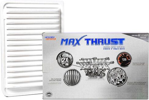 Spearhead Max Thrust Performance Engine Air Filter For All Mileage Vehicles - Increases Power & Improves Acceleration (MT-206) in Saudi Arabia