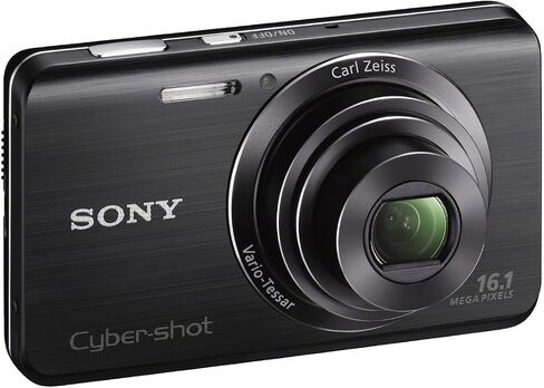 Sony Cyber-shot DSC-W650 16.1 MP Digital Camera with 5x Optical Zoom and 3.0-Inch LCD (Black) (2012 Model) (Renewed) in Saudi Arabia