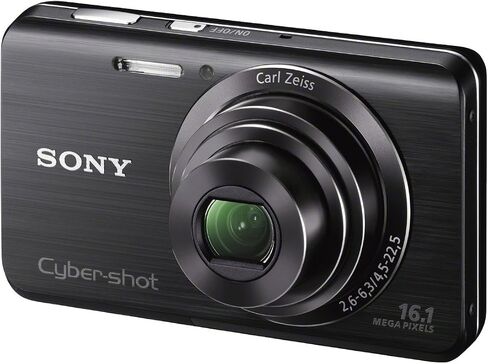 Sony Cyber-shot DSC-W650 16.1 MP Digital Camera with 5x Optical Zoom and 3.0-Inch LCD (Black) (2012 Model) (Renewed) in Saudi Arabia