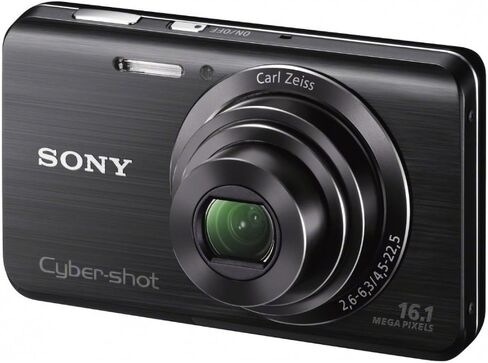 Sony Cyber-shot DSC-W650 16.1 MP Digital Camera with 5x Optical Zoom and 3.0-Inch LCD (Black) (2012 Model) (Renewed) in Saudi Arabia