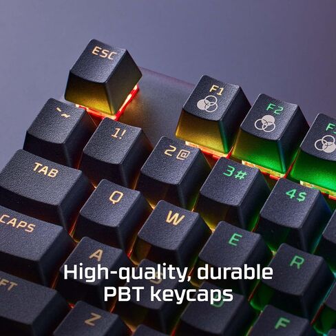 HyperX Alloy MKW100 Mechanical Gaming Keyboard Wired Detachable Wrist Rest Full Size Red Switch RGB Lighting NGENUITY for PC, PS5, PS4, Xbox Series X|S, Xbox One Laptop Desk Setup, Black (Renewed) in Saudi Arabia