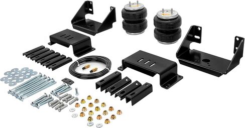 طقم تعليق كيس الهواء TORQUE لـ 1999-2004 Ford F250 F350 و2008-2010 Ford F250 F350 2WD 4WD F-250 F-350 حقيبة مساعد خلفية فائقة التحمل 5000 رطل (يستبدل Firestone Ride Rite 2550) (TR2550) in Kuwait