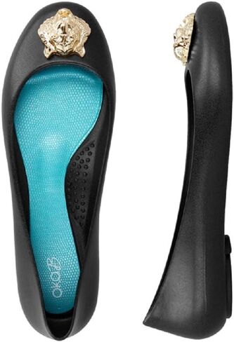 حذاء باليه لينون مسطح للنساء من Oka-B in Kuwait