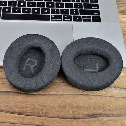 Adhiper Replacement Ear Pads for Anker Soundcore Space Q45 Headphones, Q45 Memory Foam & Mesh Fabric Headphone Earpads, Wear Comfortable Headphone Pads/Headphone Pads Replacement(Black) in Saudi Arabia
