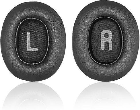 وسائد أذن بديلة لسماعات JBL Tune 700BT/Tune 710BT/Tune 720BT/Tune 750BT/Tune 750BTNC/Tune 760NC/Tune 770NC، وسائد الأذن، وأغطية الأذن لسماعات الرأس - أسود in Kuwait