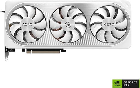 بطاقة رسومات GIGABYTE GeForce RTX 4070 AERO OC V2 12G، 3X WINDFORCE Fans، 12GB 192-bit GDDR6X، بطاقة فيديو GV-N4070AERO OCV2-12GD in Kuwait